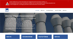 Desktop Screenshot of ivs-stahlschornstein.de